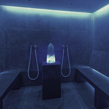 Saunas at the wellness hotel Avelengo/Hafling, Merano