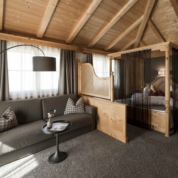 Bella camere d'hotel Avelengo - spaziosa Suite Torre