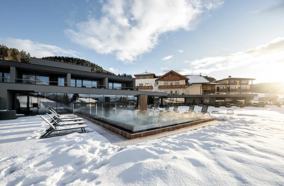 Mondo dell'acqua dell'hotel Avelengo con piscina, Merano