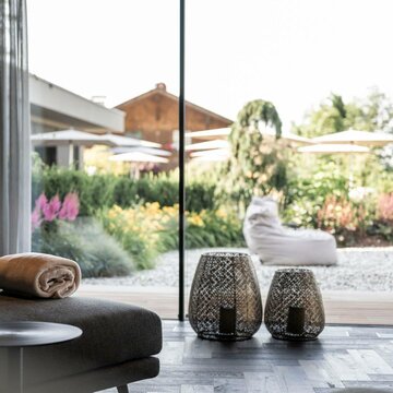 Saunen unseres Wellness-Hotels Hafling & Ruheräume
